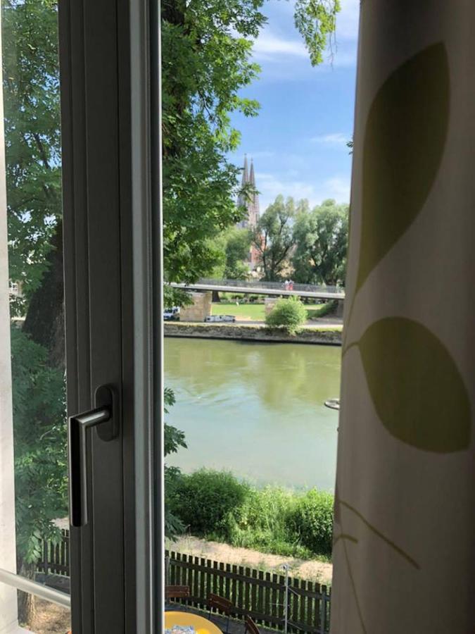 Brauereigaststatte Spitalgarten Řezno Exteriér fotografie